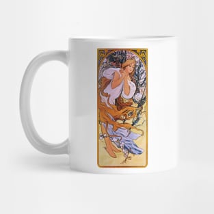 Alphonse Mucha - Spring Mug